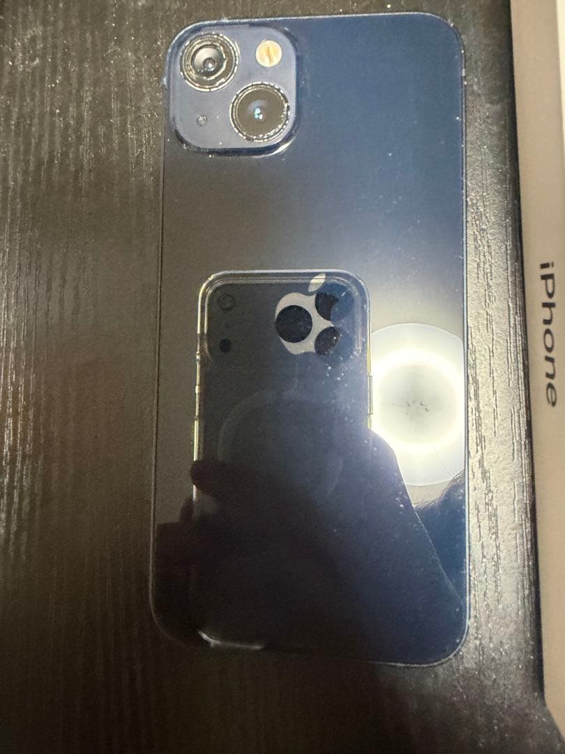 iPhone13 125GBミッドナイトブラック 初期化済み