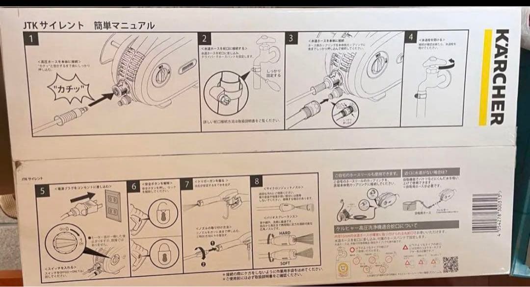 ケルヒャー 高圧洗浄機 サイレント JTK