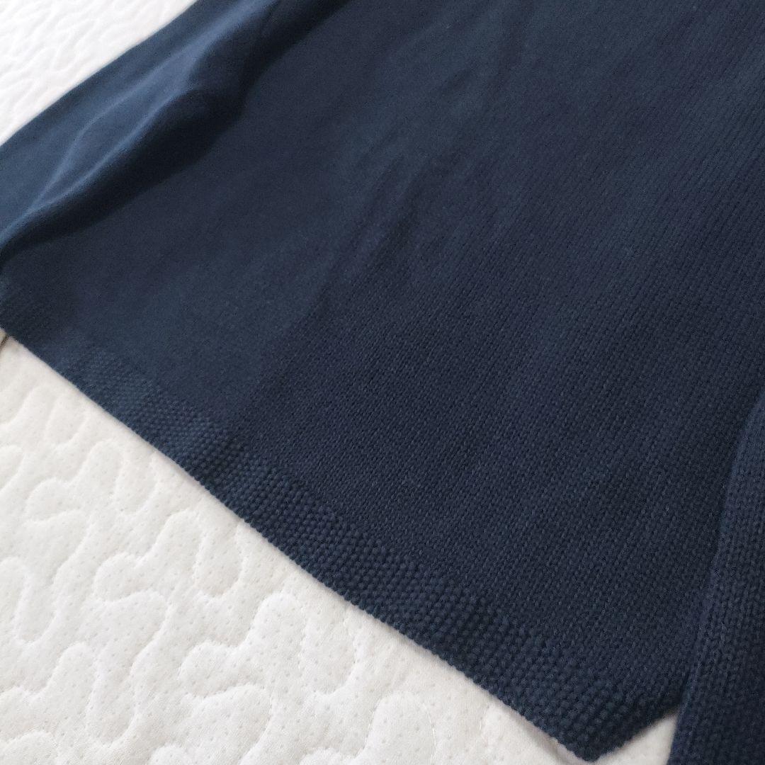 未使用品✨FOXEY　コットン100％ボレロ　ネイビー　38　タグ付き