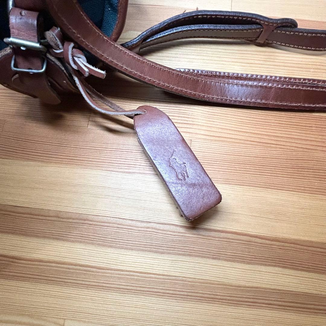 美品 ポロラルフローレン レア ショルダーバッグ メッセンジャーバッグ