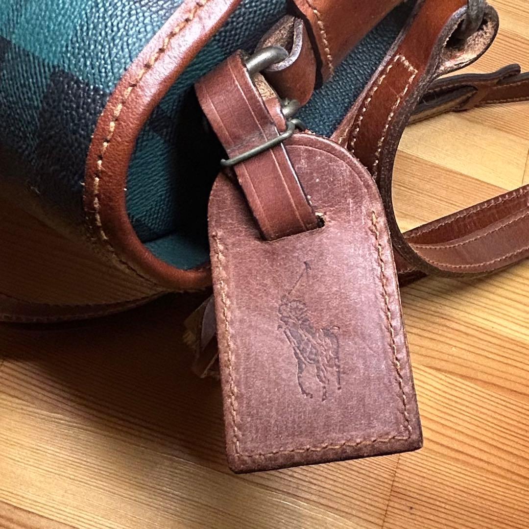 美品 ポロラルフローレン レア ショルダーバッグ メッセンジャーバッグ