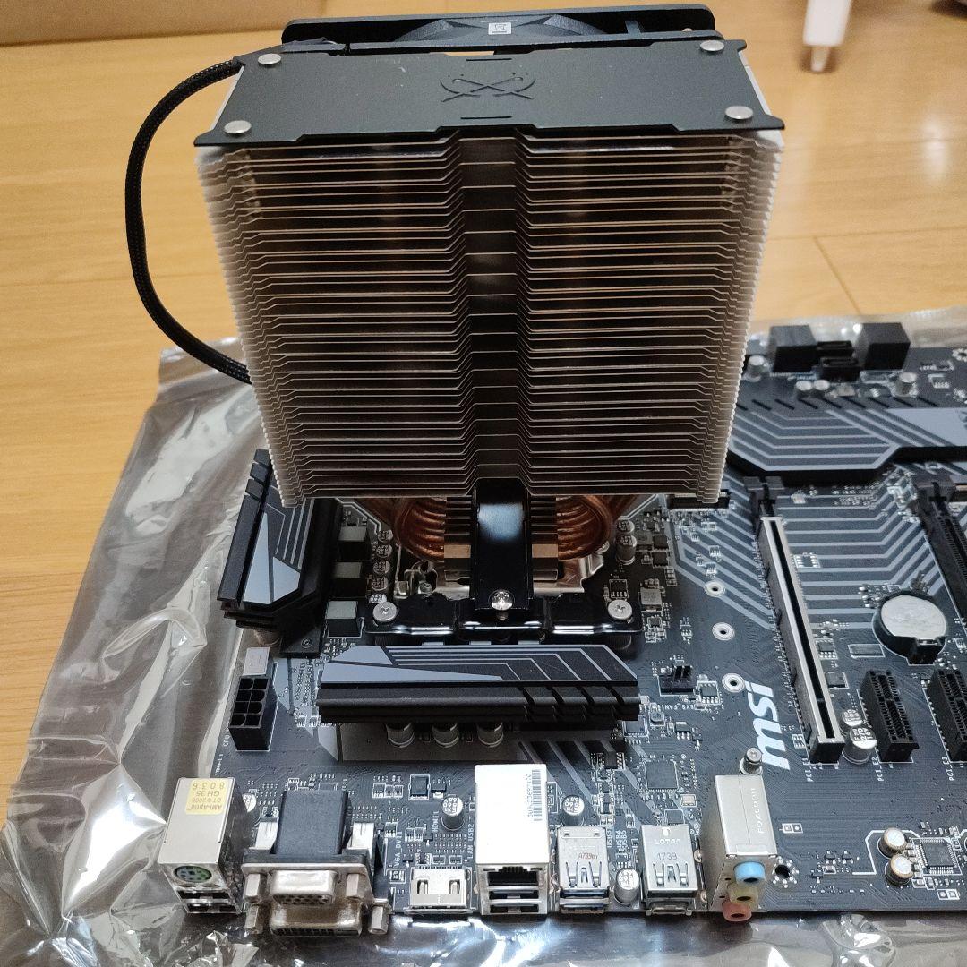 MSI Z370 PC PROマザーボード i7 8700　CPUクーラーセット
