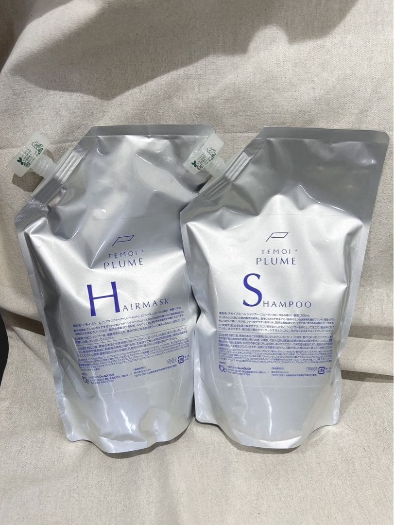 テモイプルーム シャンプー＆ヘアマスク 詰替セット（700ml＋700g）×1個