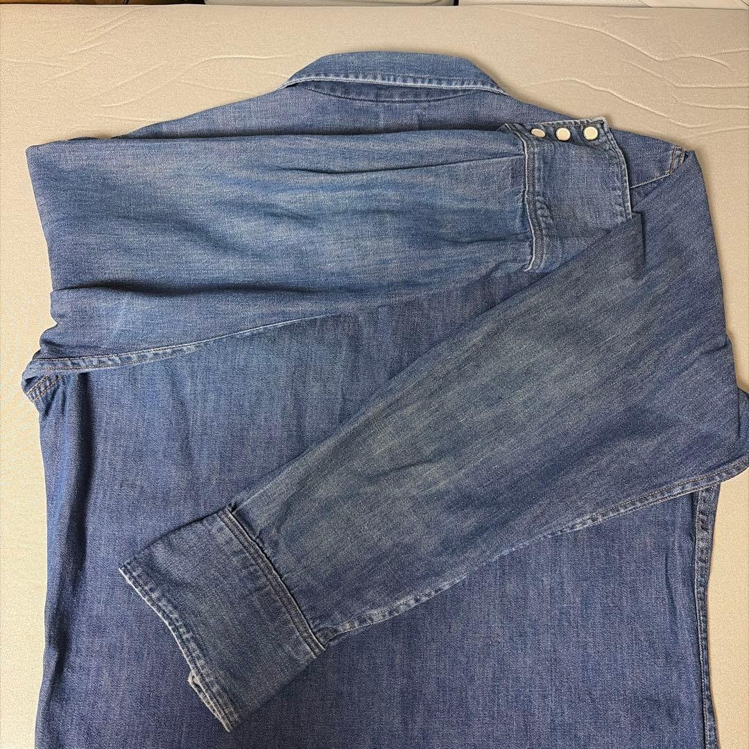 60s ビンテージ ラングラー デニムシャツ 27MW Wrangler