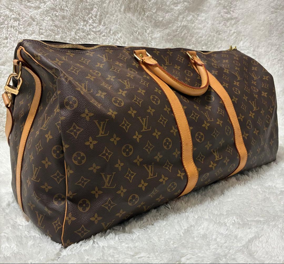 【極美品】　ルイヴィトン　モノグラム　キーポル60 ボストンバック　2way