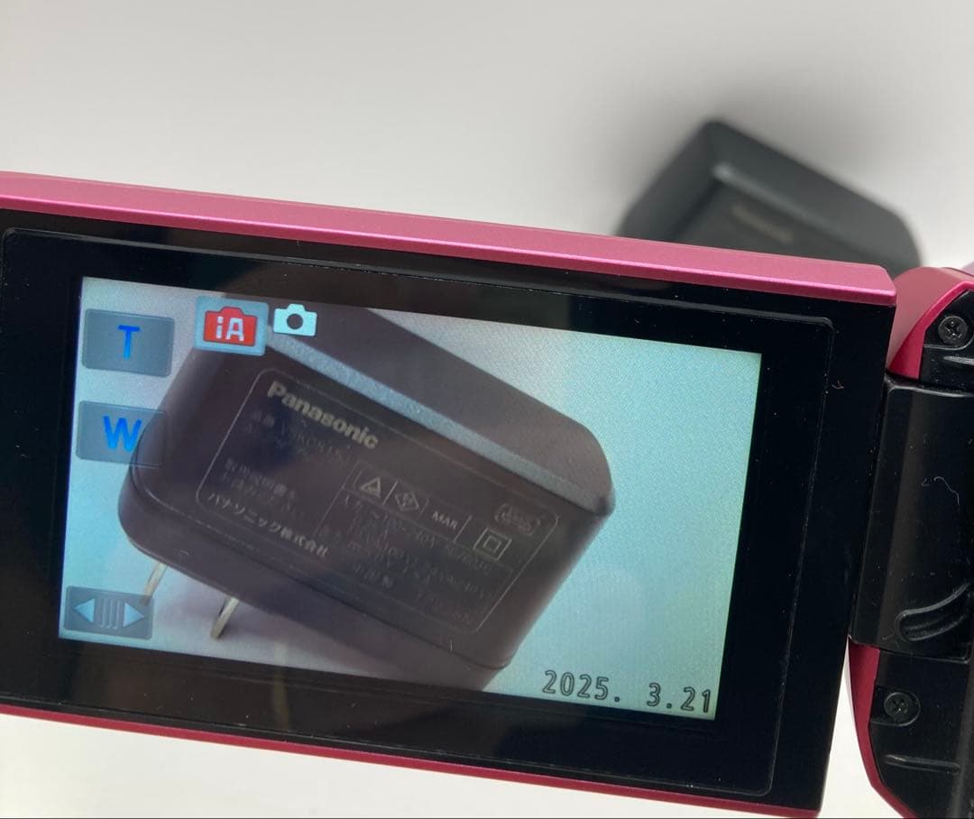 【動作確認済】Panasonic HC-W585M ピンク ビデオカメラ