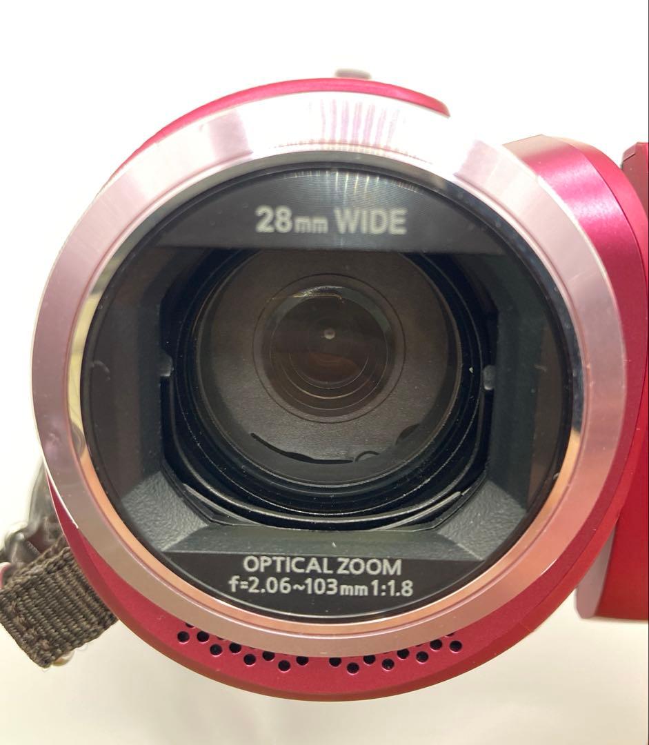 【動作確認済】Panasonic HC-W585M ピンク ビデオカメラ