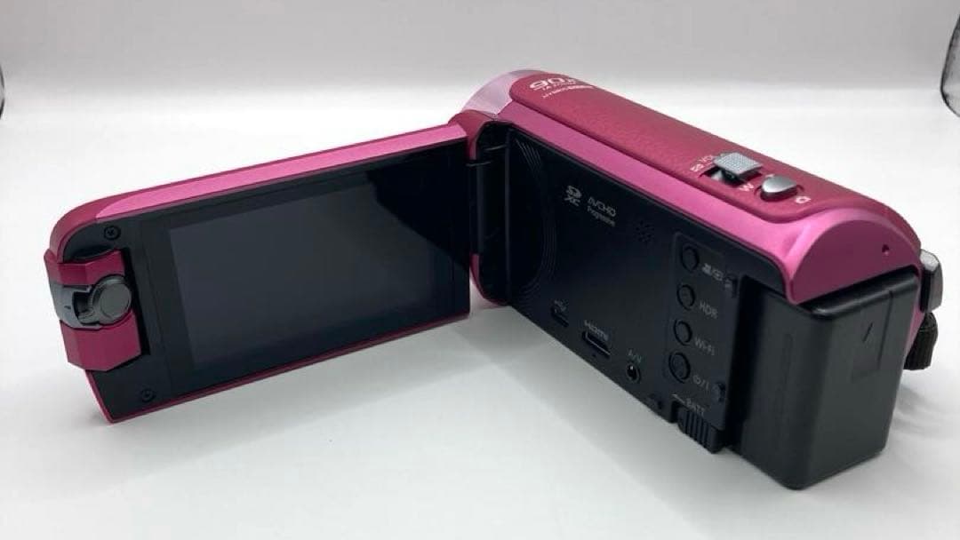 【動作確認済】Panasonic HC-W585M ピンク ビデオカメラ