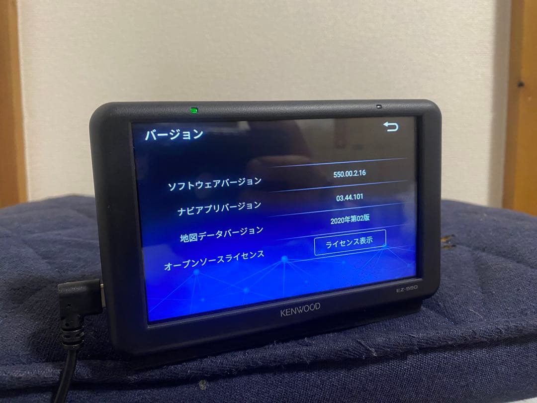 カーナビ KENWOOD EZ-550