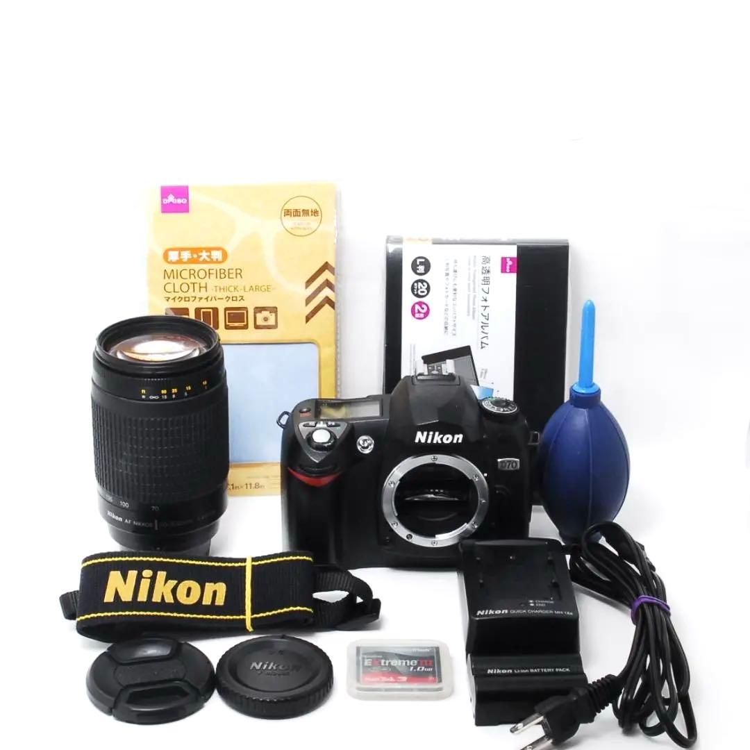 望遠ズームセット Nikon D70＋70-300mm フォトアルバム付き
