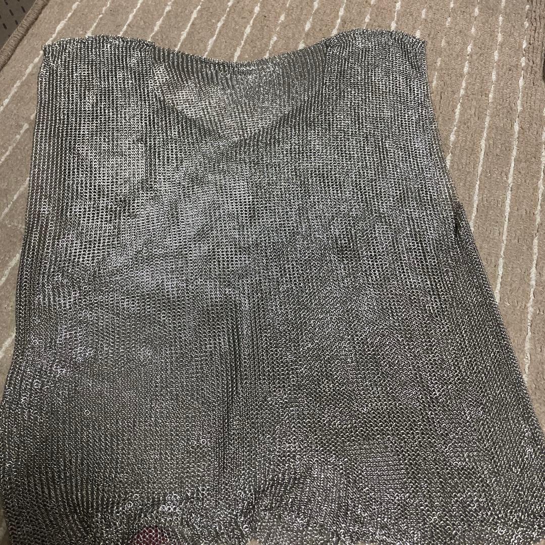 鎖帷子　ステンレス　タンクトップ