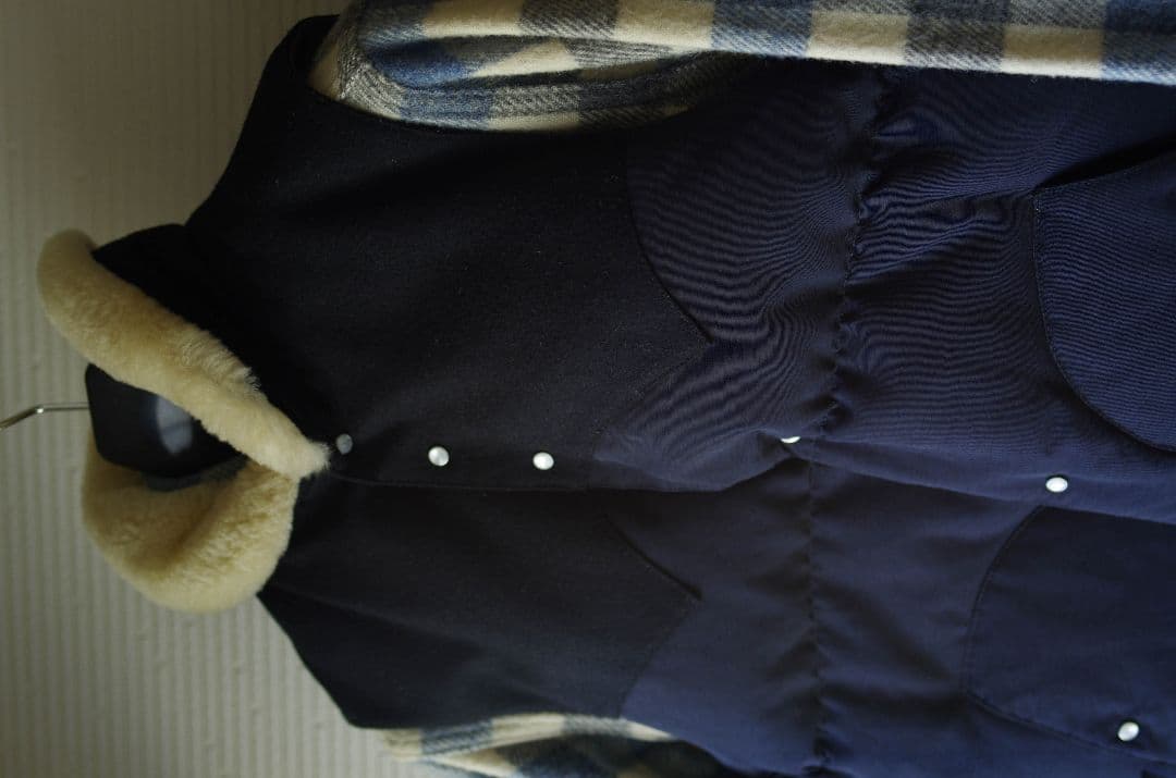 ウールリッチ　ネルシャツ　ダウンベストセット