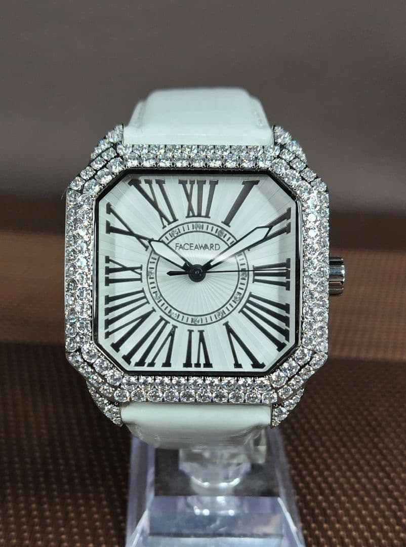 Kayoきち様へFACEAWARD スクエア レディース時計 白
