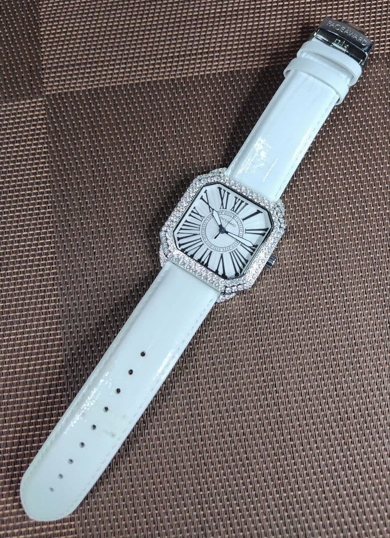 Kayoきち様へFACEAWARD スクエア レディース時計 白