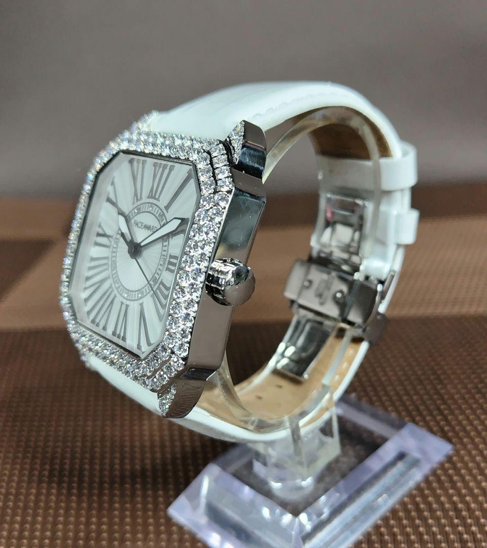 Kayoきち様へFACEAWARD スクエア レディース時計 白