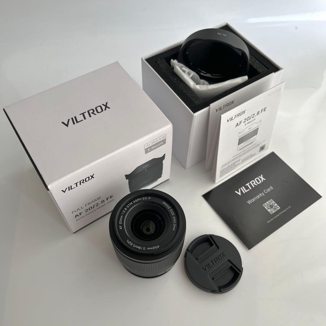 VILTROX AF 20mm F2.8 FE 超広角マイクロレンズ ソニーE用