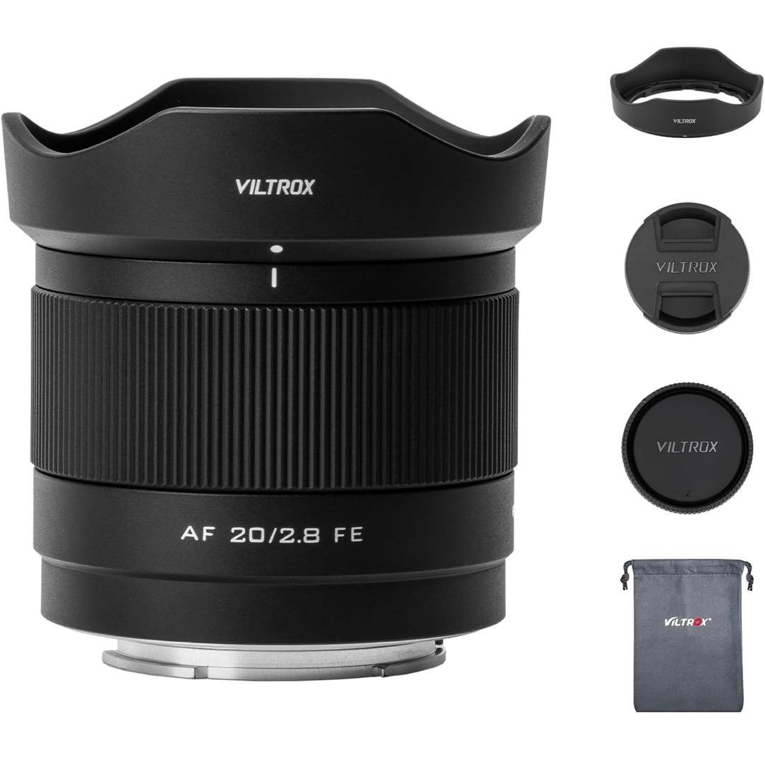 VILTROX AF 20mm F2.8 FE 超広角マイクロレンズ ソニーE用