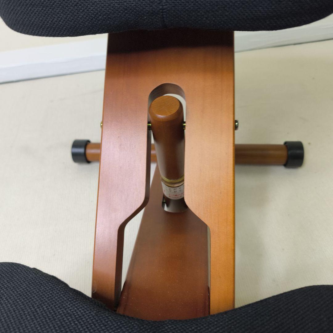 宮武製作所　 プロポーションチェア バランスチェア ブラック　カバー付き 黒