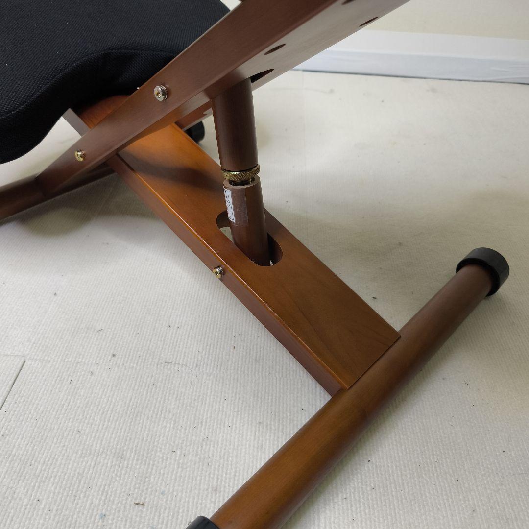 宮武製作所　 プロポーションチェア バランスチェア ブラック　カバー付き 黒