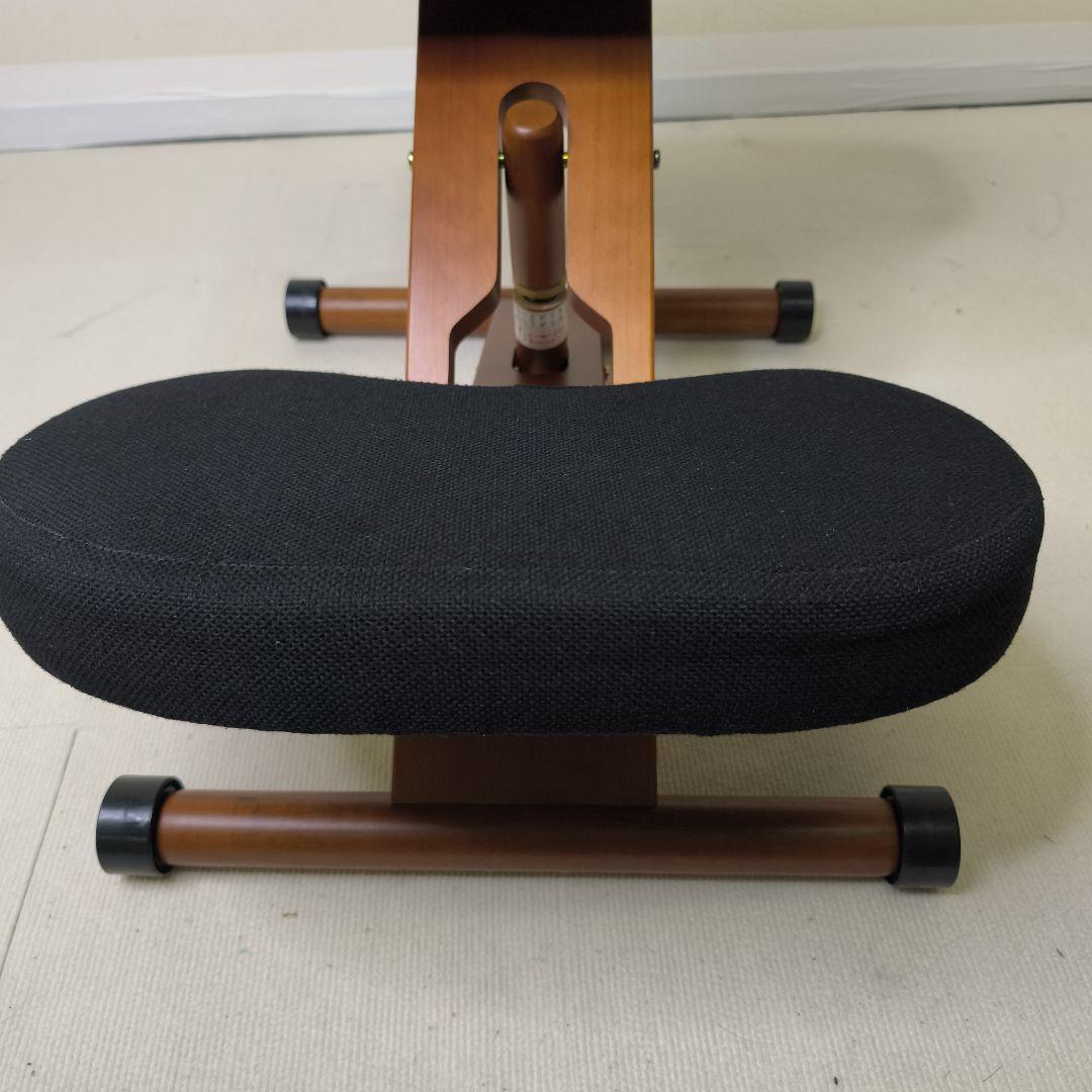 宮武製作所　 プロポーションチェア バランスチェア ブラック　カバー付き 黒