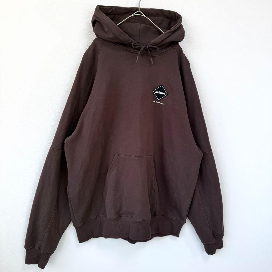 【即完売✨】F.C.レアルブリストル ビッグロゴ バギースウェットフーディ XL