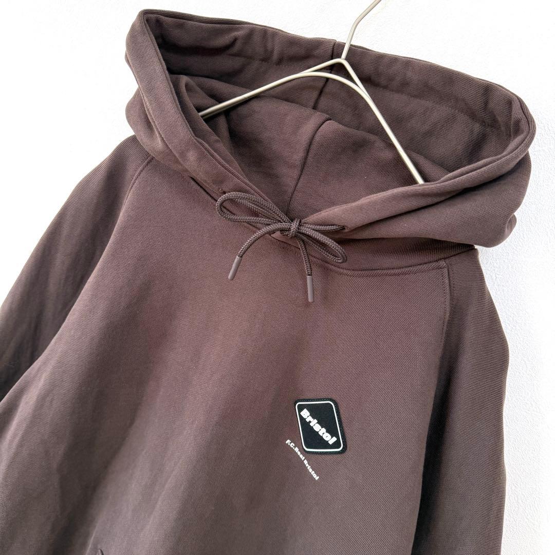 【即完売✨】F.C.レアルブリストル ビッグロゴ バギースウェットフーディ XL