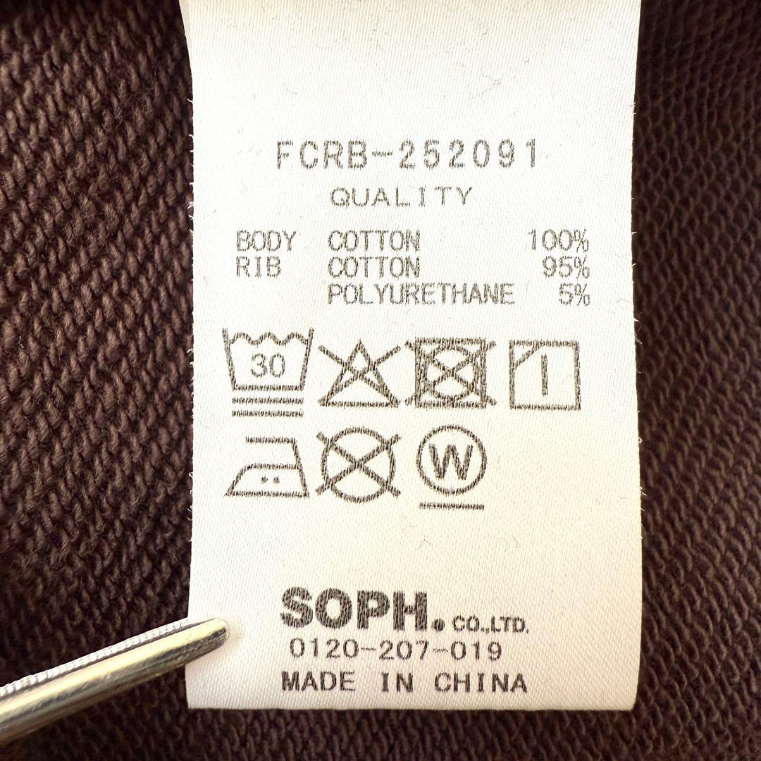 【即完売✨】F.C.レアルブリストル ビッグロゴ バギースウェットフーディ XL