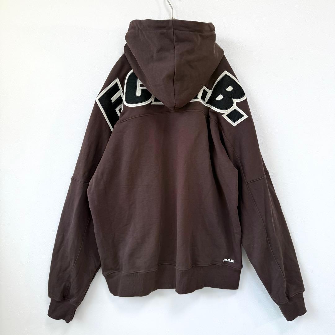 【即完売✨】F.C.レアルブリストル ビッグロゴ バギースウェットフーディ XL