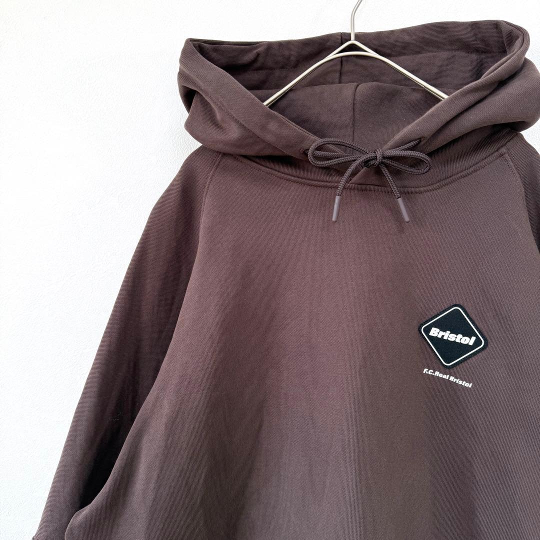【即完売✨】F.C.レアルブリストル ビッグロゴ バギースウェットフーディ XL