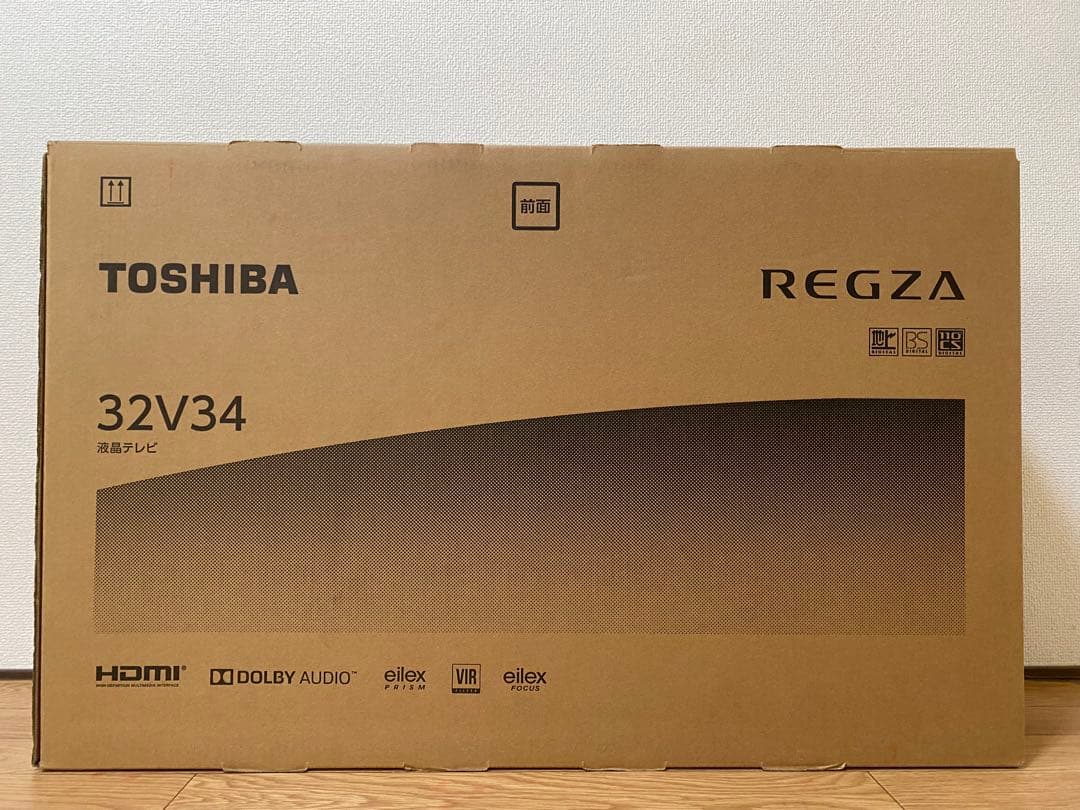 TOSHIBA 液晶テレビ REGZA 32型 32V34 23年製
