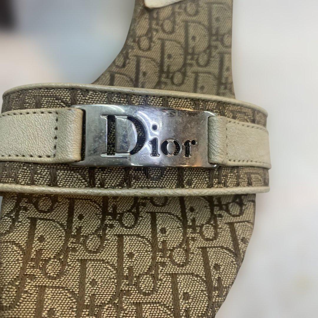 Dior ロゴ　サンダル　ヒール約7cm サイズ36