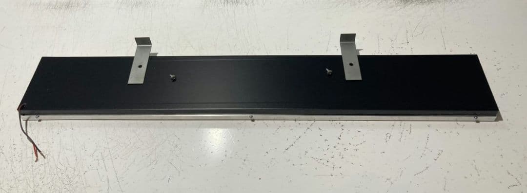 ワンマンアンドン821カーテンレール挟み込み取り付け仕様