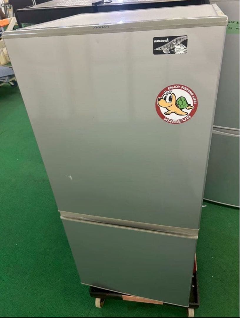 2014年式 157L AQUA 冷蔵庫 AQR-16D (S)