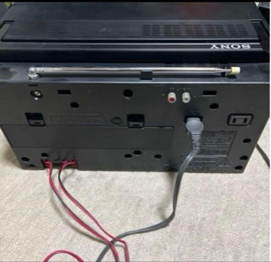 【ジャンク品】SONY CFS-W600 ソニー ダブルラジカセ