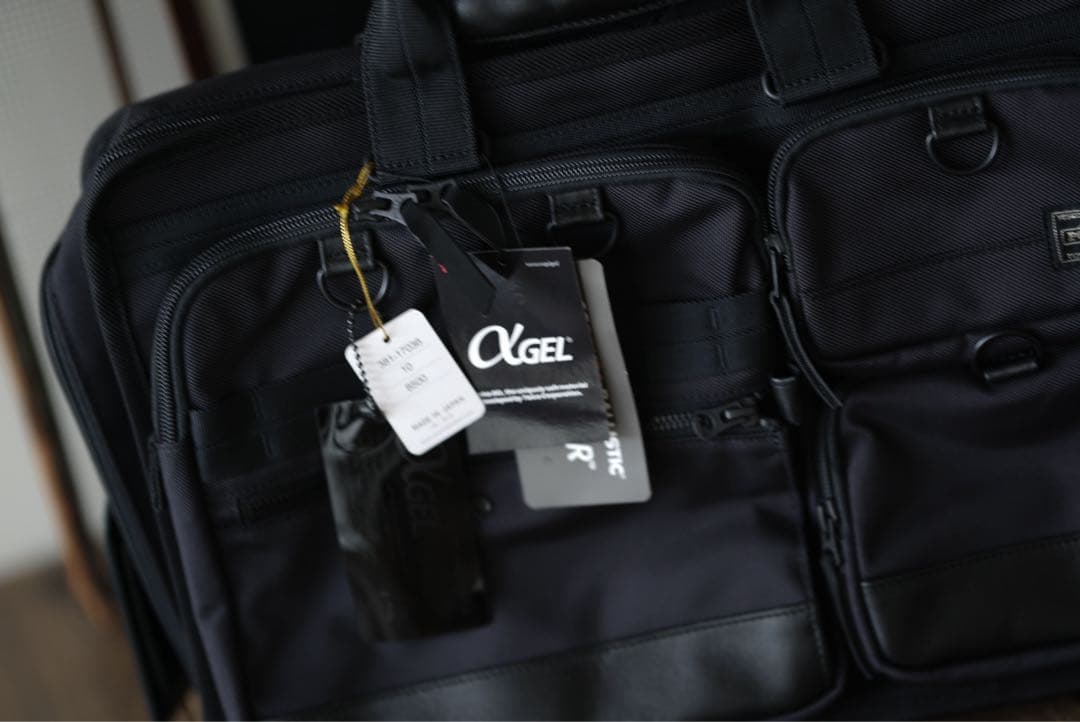 藤*紀様 【未使用】PORTER αGEL GRIP 2WAY ブリーフケース