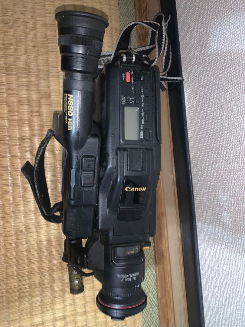 完全ジャンク　Canon H680 8mmビデオカメラ　コレクションにどうぞ