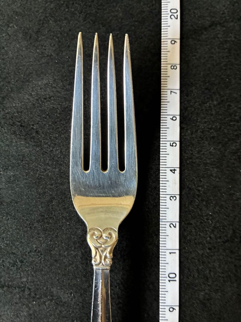 【ロイヤルデニッシュ】スターリングシルバー　カトラリー4本セット