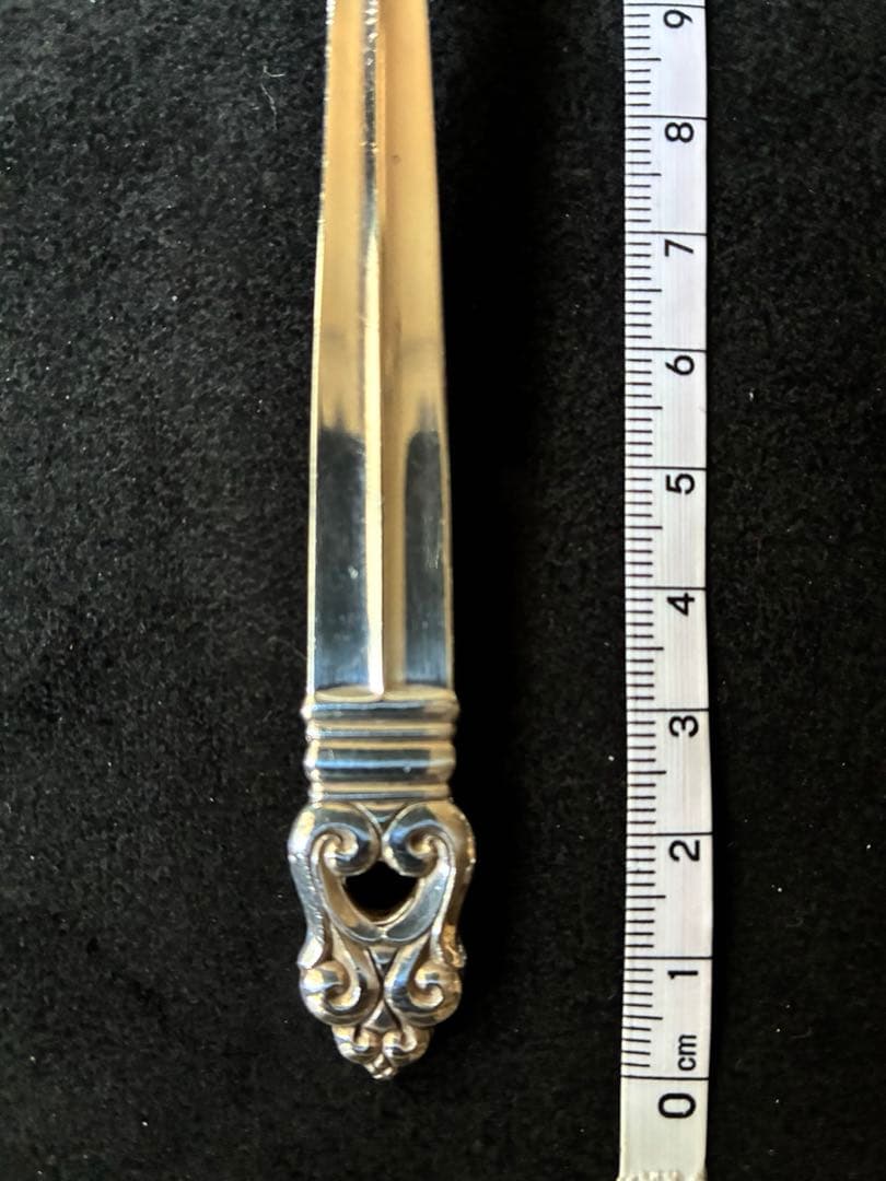 【ロイヤルデニッシュ】スターリングシルバー　カトラリー4本セット