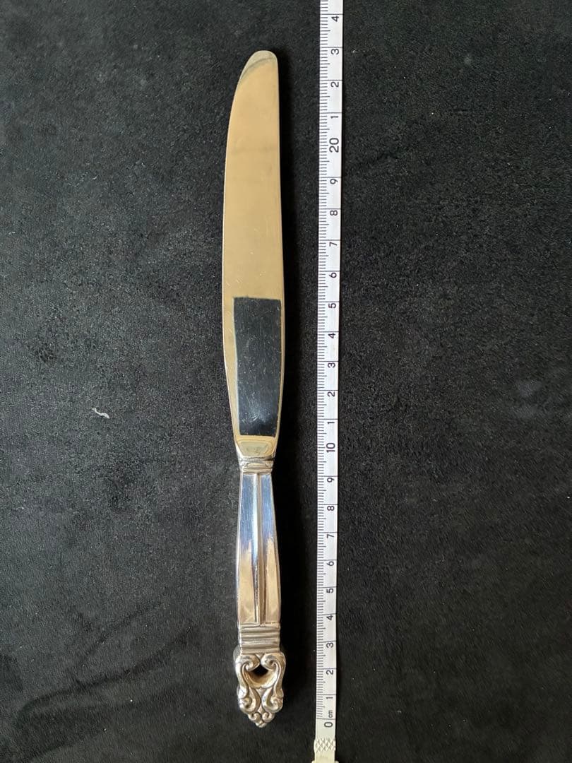 【ロイヤルデニッシュ】スターリングシルバー　カトラリー4本セット