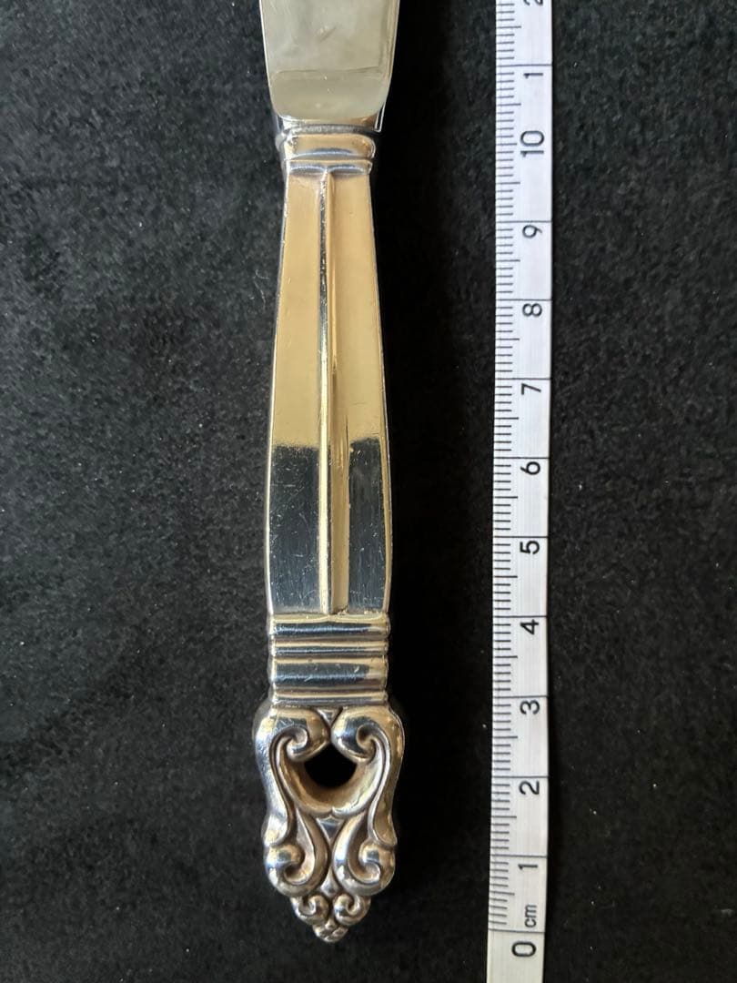 【ロイヤルデニッシュ】スターリングシルバー　カトラリー4本セット