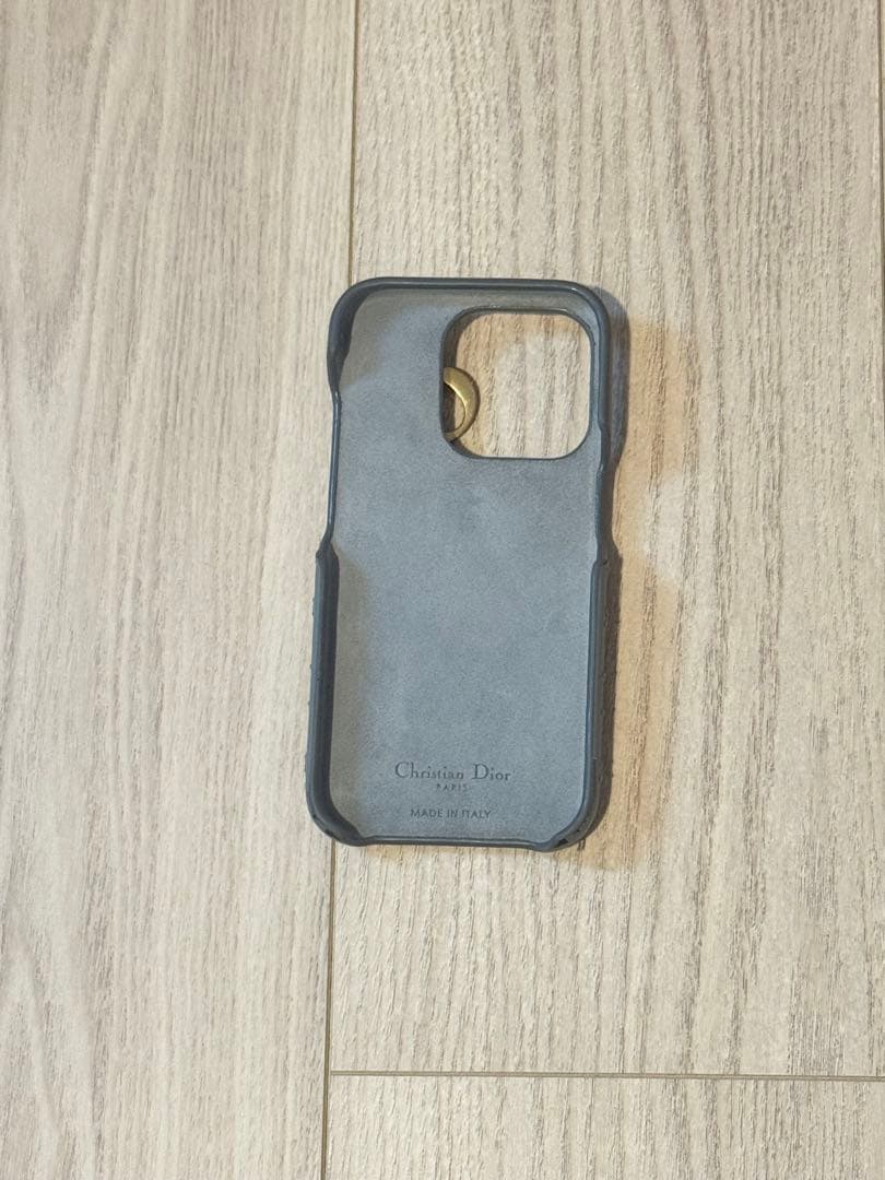 Christian Dior グレー iPhone15proケース