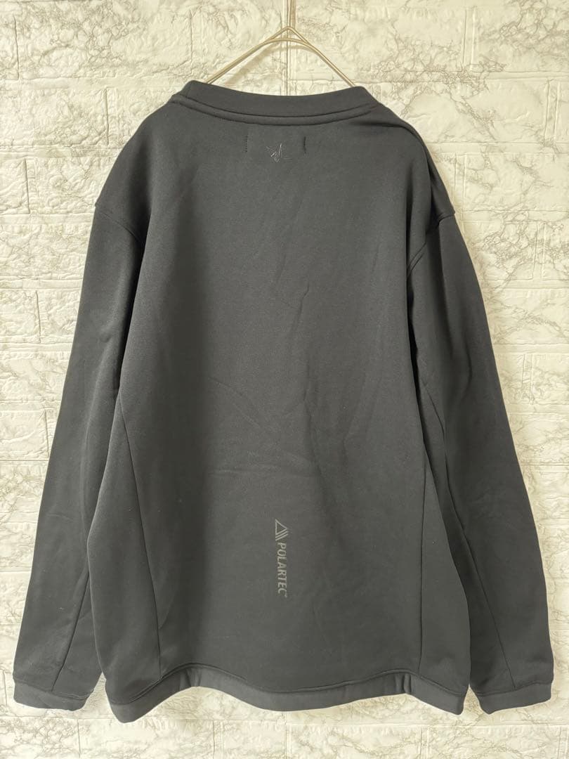 未使用　1PIU1UGUALE3 RELAX スウェット　ラインストーン　黒