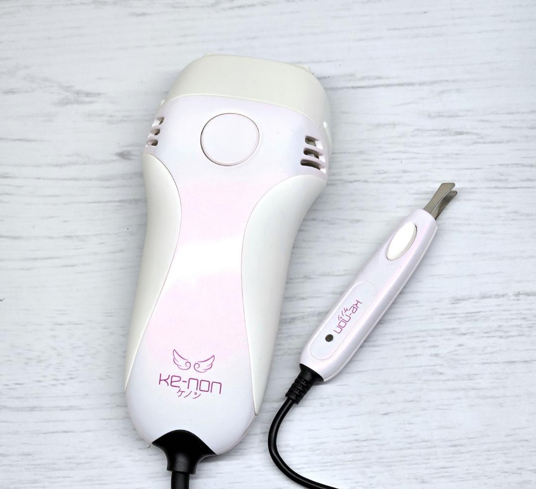 【残99.75%/付属品全付】脱毛器 ケノン 7.1 眉毛脱毛器付 ホワイト