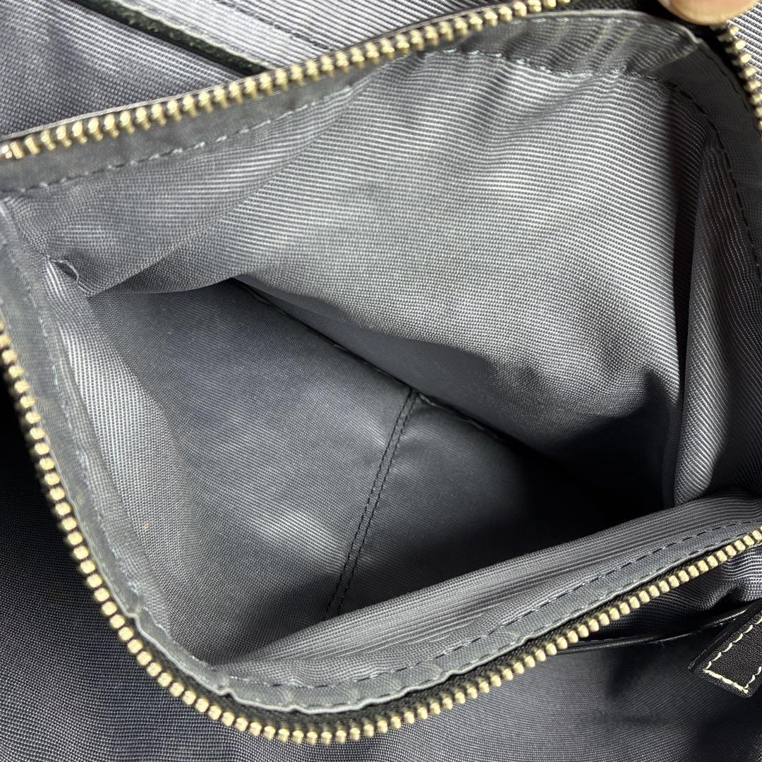 PORTER ポーター 黒レザー トートバッグ 本革 A4ビジネス ショルダー