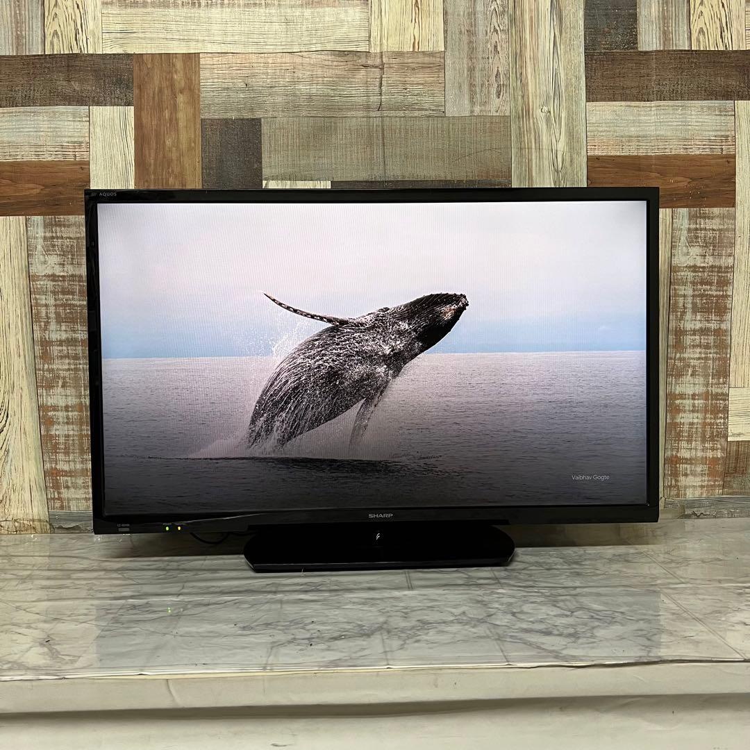 即日受渡❣️全国送料込シャープ32型液晶テレビWチューナー 色鮮やかなクリアな映像