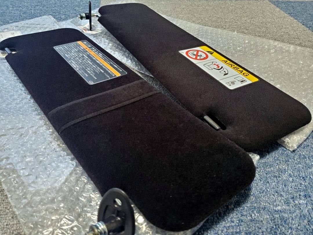 新品　200系ハイエース ダークプライム2　純正サンバイザー　標準/ナロー用　黒