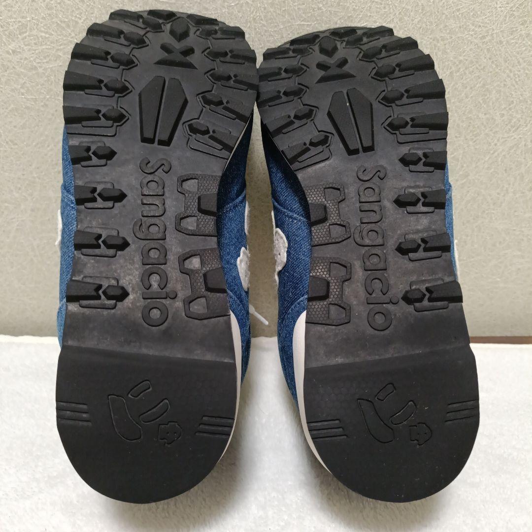 via SANGACIO にゅ～ず jeans スニーカー　にゅデニムスニーカー