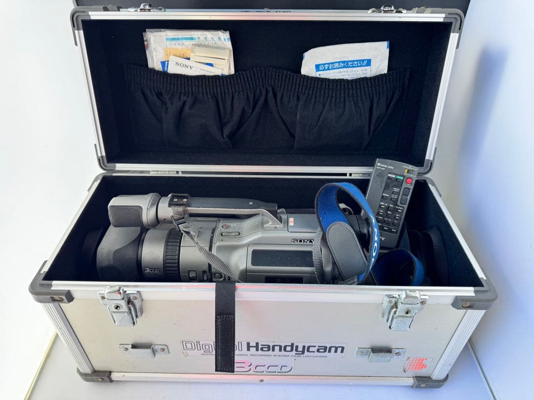 SONY DCR-VX1000 デジタルビデオカメラ 専用ハードケース付き