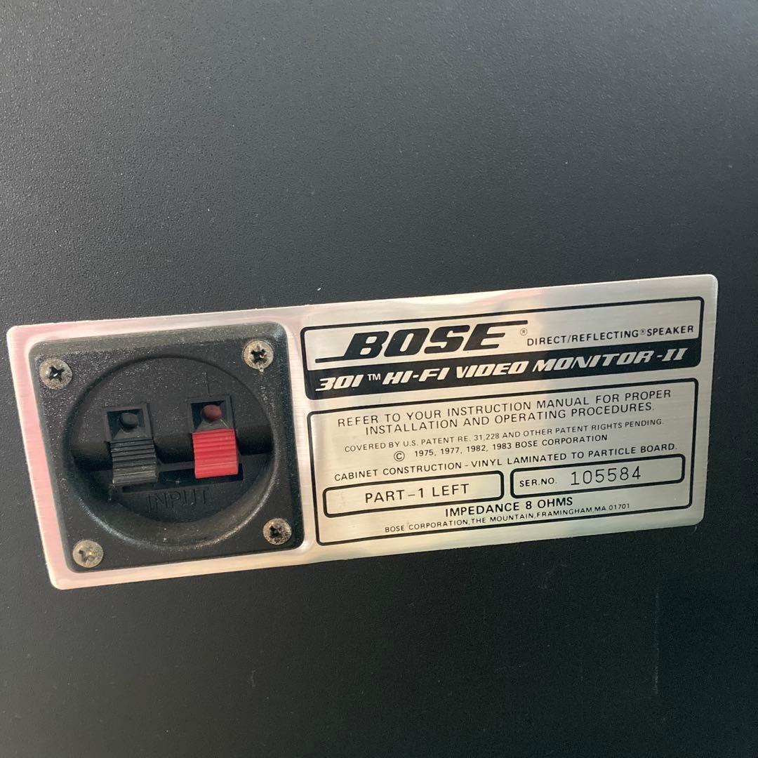 セ*ソ様 BOSE 301 MUSIC MONITOR-II スピーカーシステム