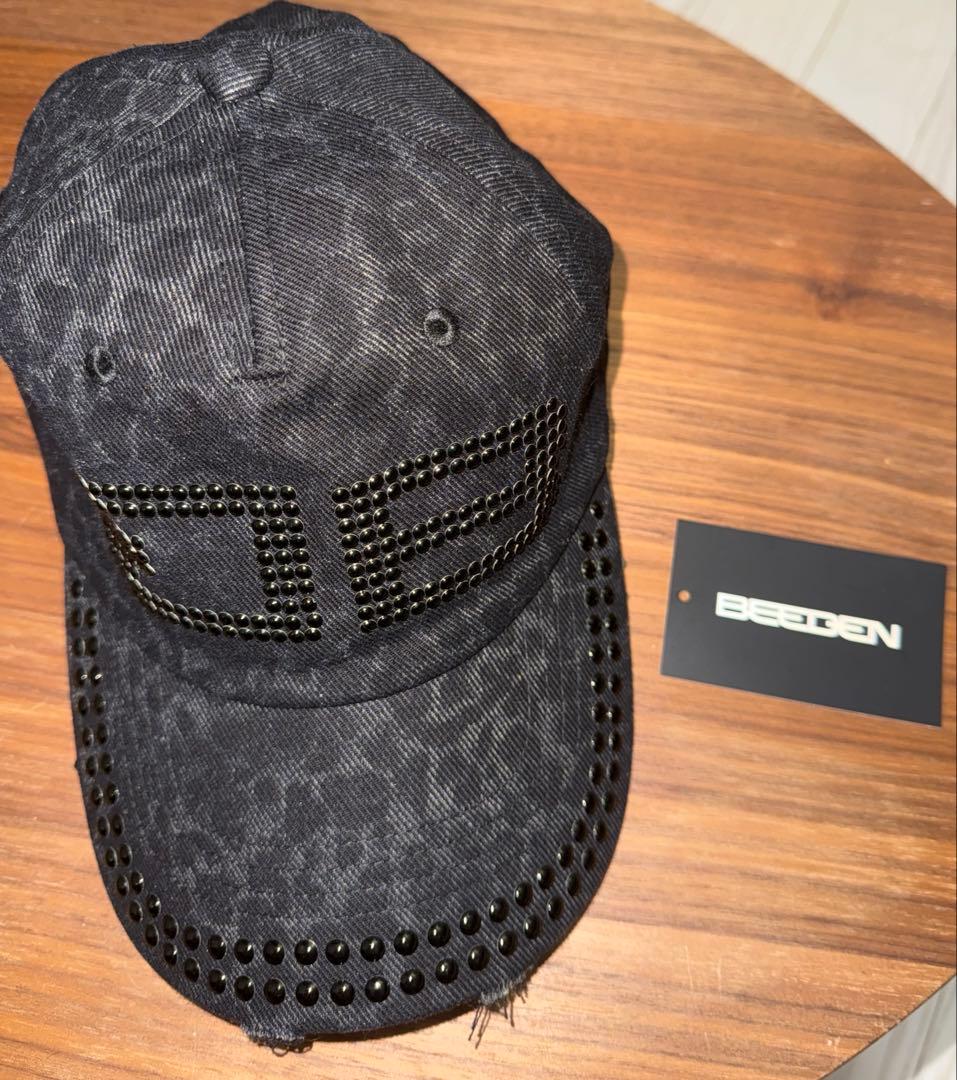 beeden LEO.B キャップ　黒迷彩